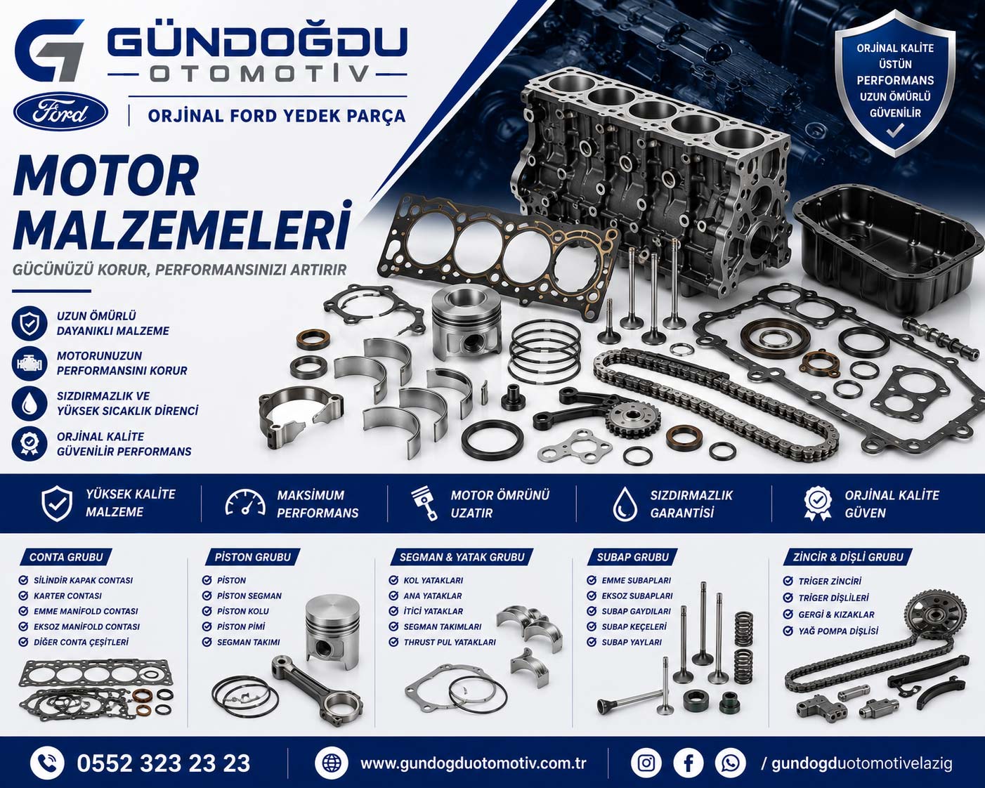 Motor Malzemeleri