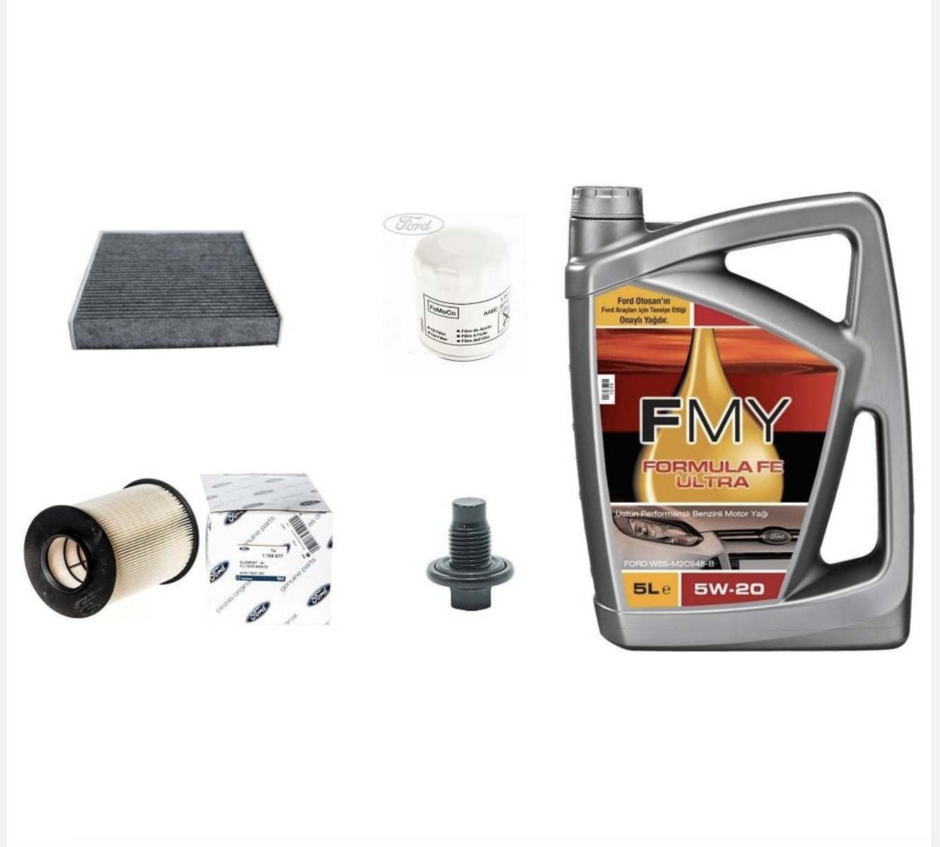 Yağ Bakım Seti Focus C-Max 1.0 Ecoboost 2011 -