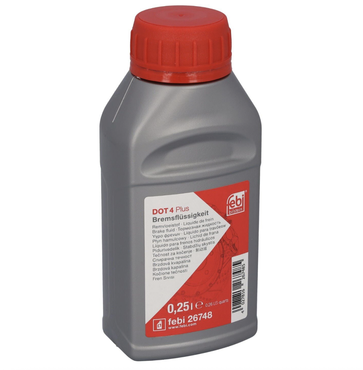 DOT4 Fren Hidrolik Yağı 250ml