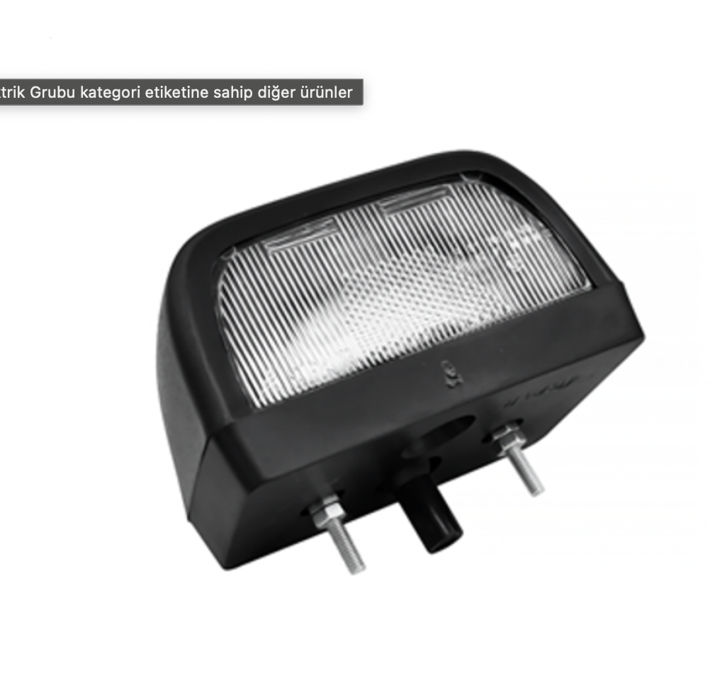 Plaka Lambası Transit 12 15 V184 V347 Kamyonet